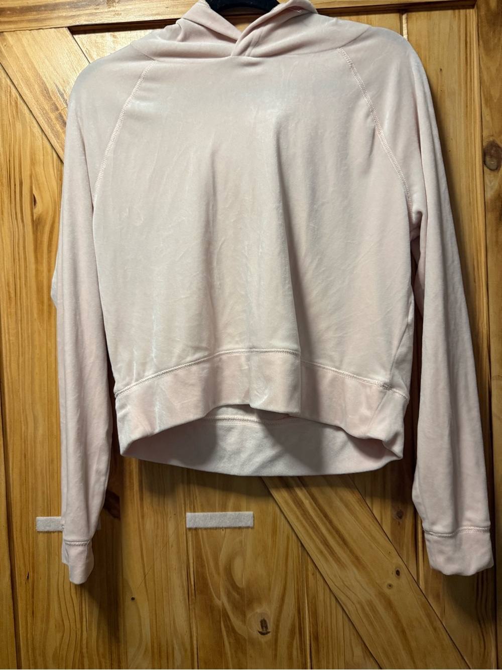 SO Pale Blush Hooded Pullover Sweatshirt